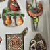 Vintage Jim Shore Enesco Heartwood Creek Twelve 12 days Of Christmas Ornaments