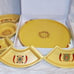 MCM taco condiment dip tray platter sout