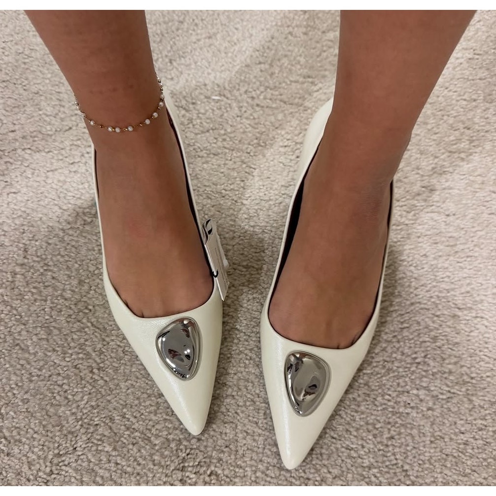 ZARA Pointed Toe Leather Shoes NWT