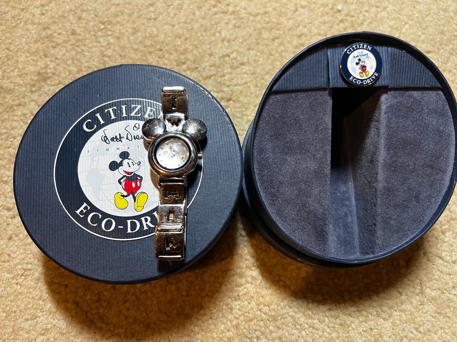 Mickey Mouse Citizen eco drive watch
