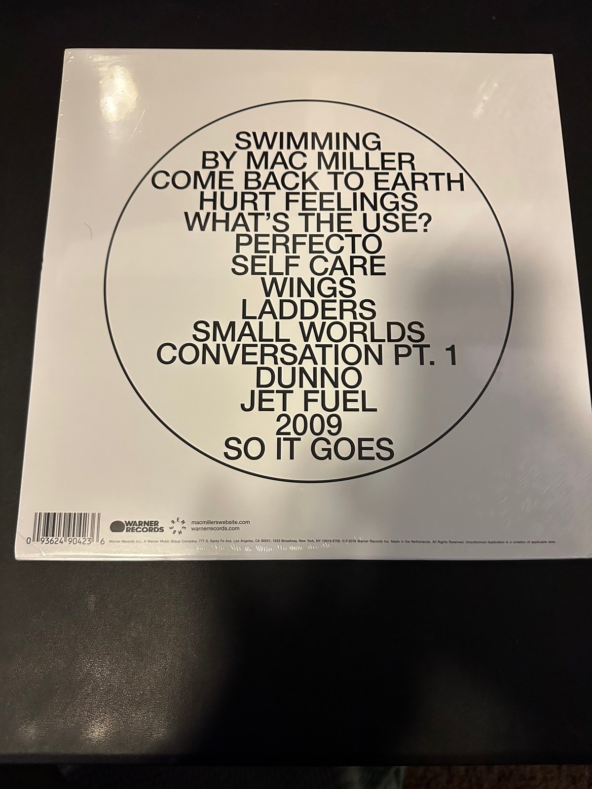 NEW! Mac Miller outlet Swimming Black Vinyl LP
