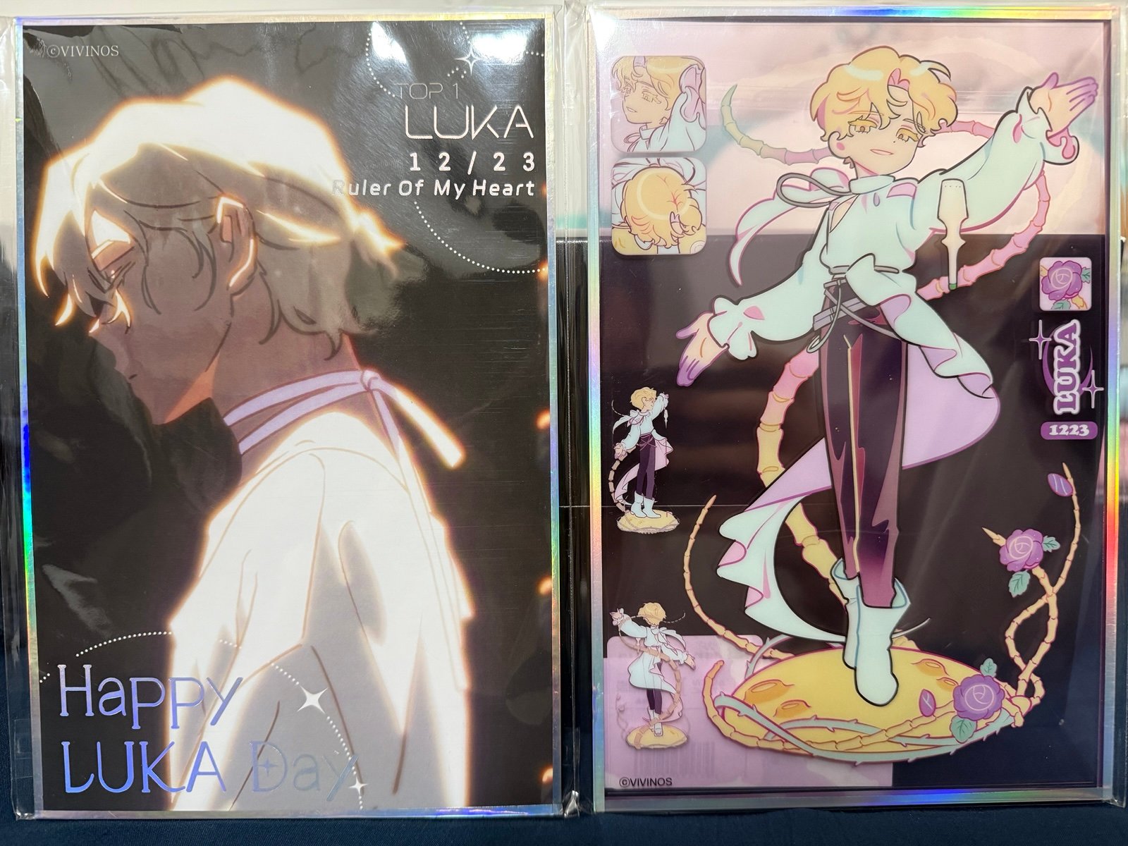 Official Alien Stage Luka New Years Acrylic Color Paper/Birthday Shikishi Board