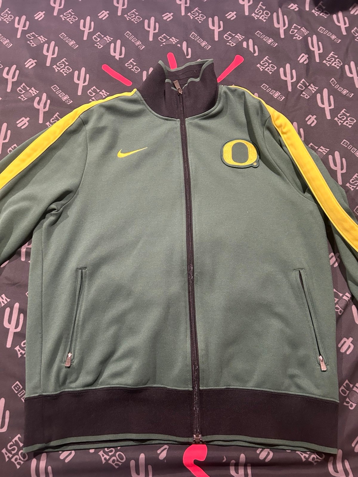 Oregon ducks zip up jacket