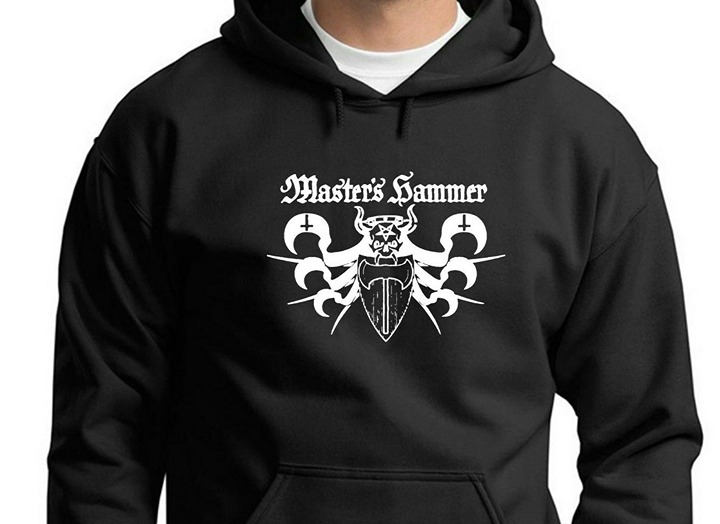 Black Metal Master's Hammer Hoodie