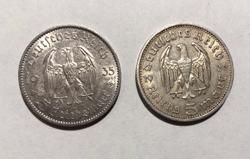 Germany 5 Marks Lot