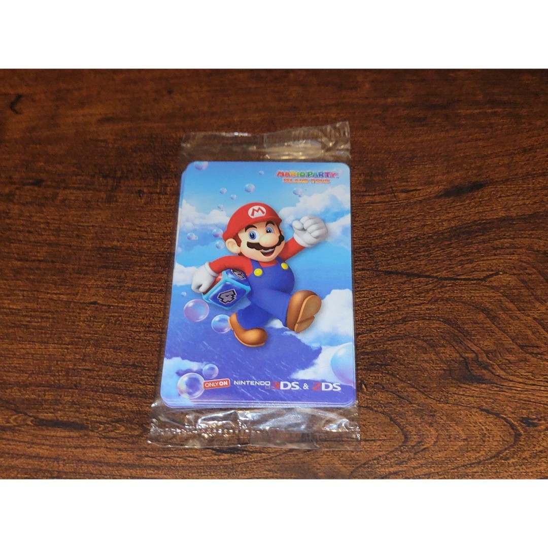 Rare Mario Party Island Tour Promotional Cards - Sealed