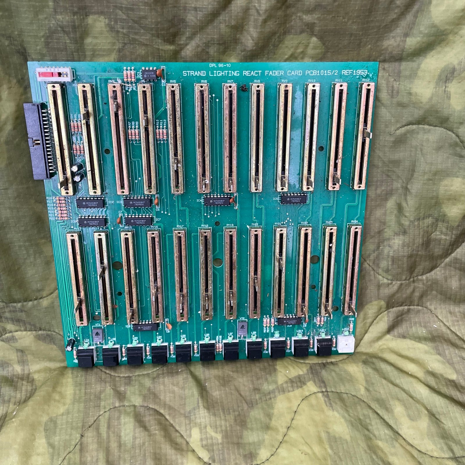 Strand Lighting Ref 1953 React Fader Card PCB1015/2