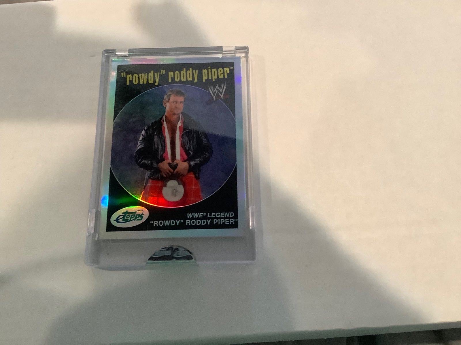 Etopps Wrestling Superstar Rowdy Roddy Piper-Topps-999 Made