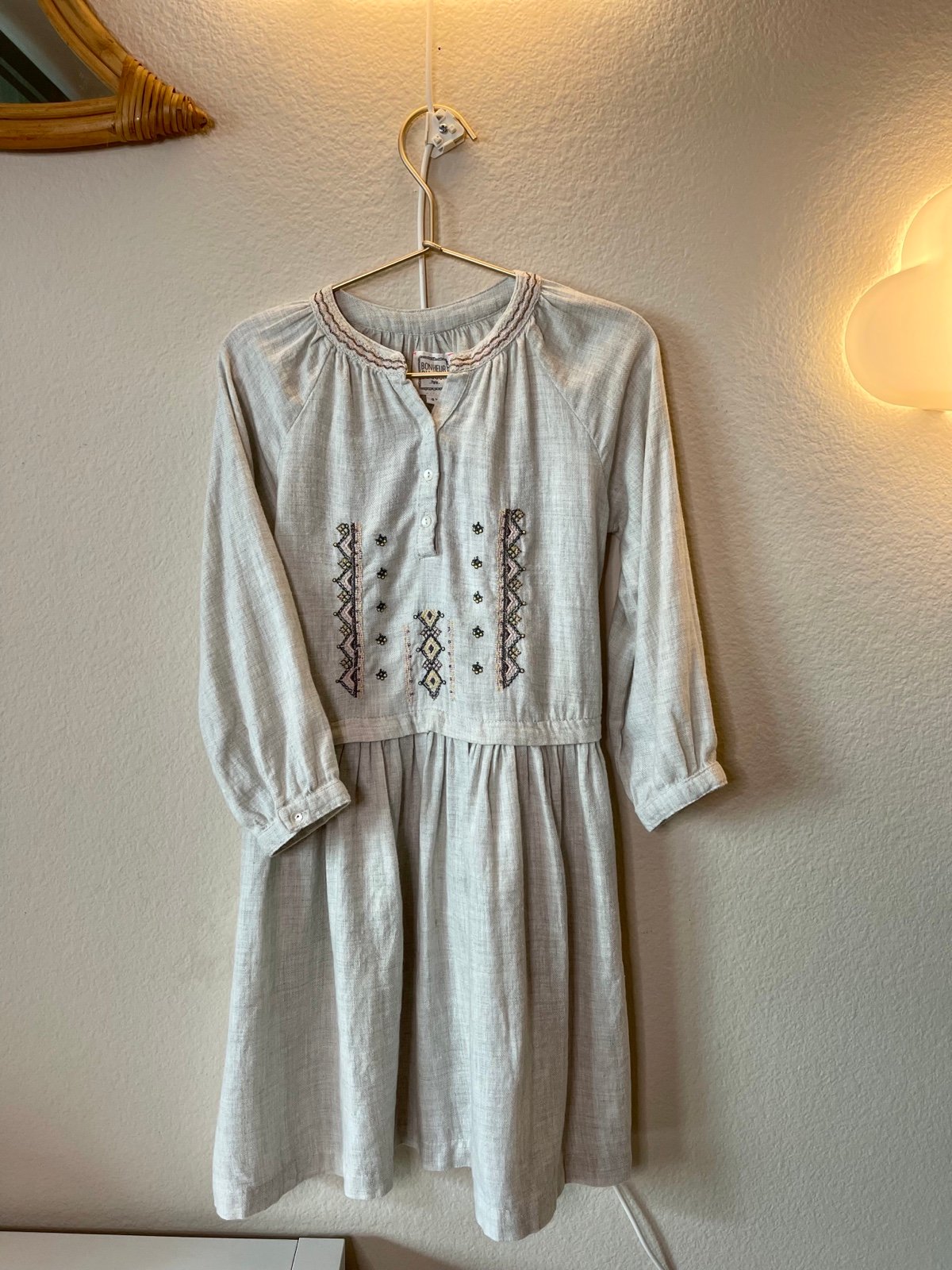 Bonheur du Jour Paris girls long sleeve dress. Gently worn. Perfect condition.