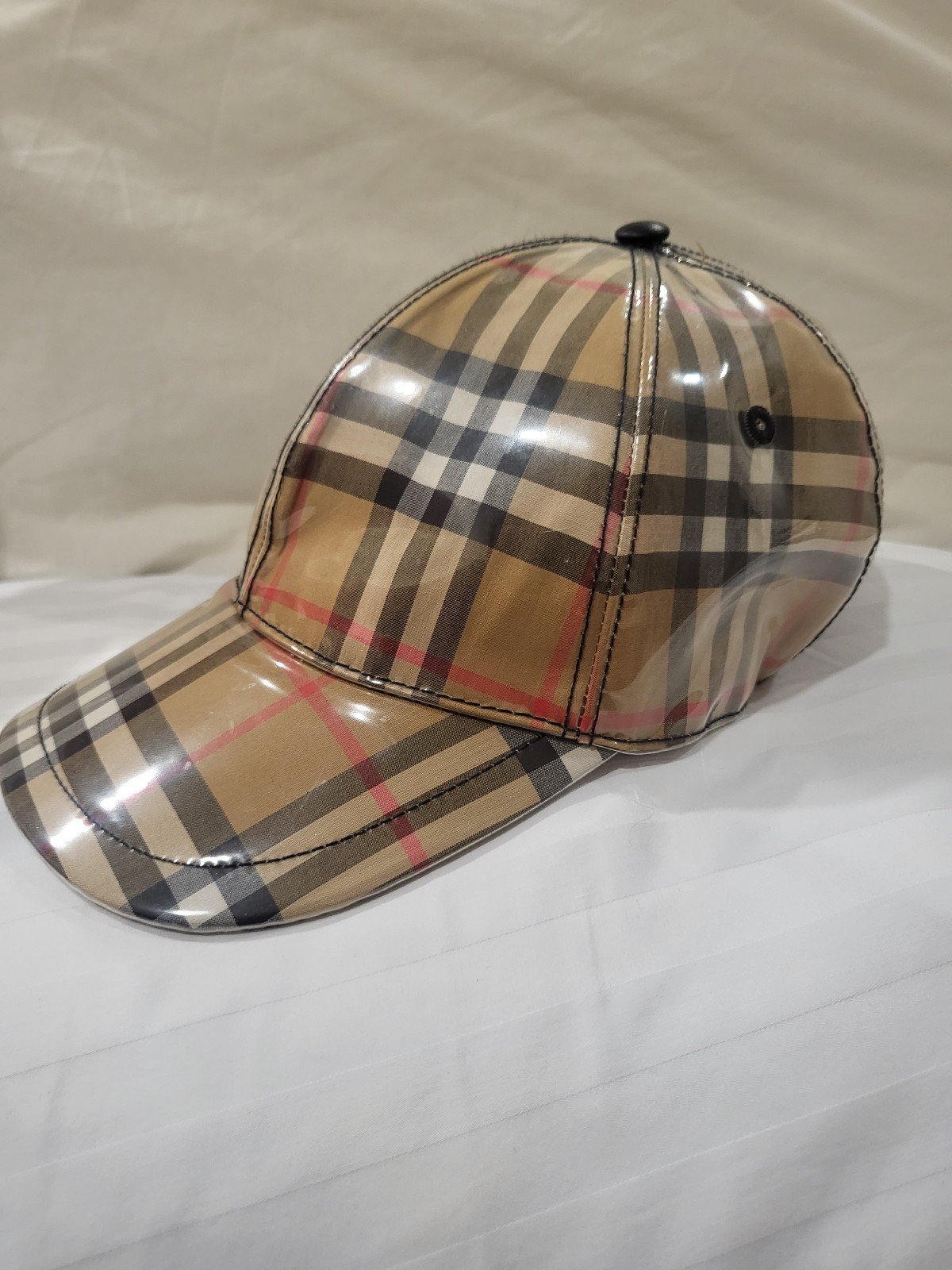 Authentic burberry hat pvc