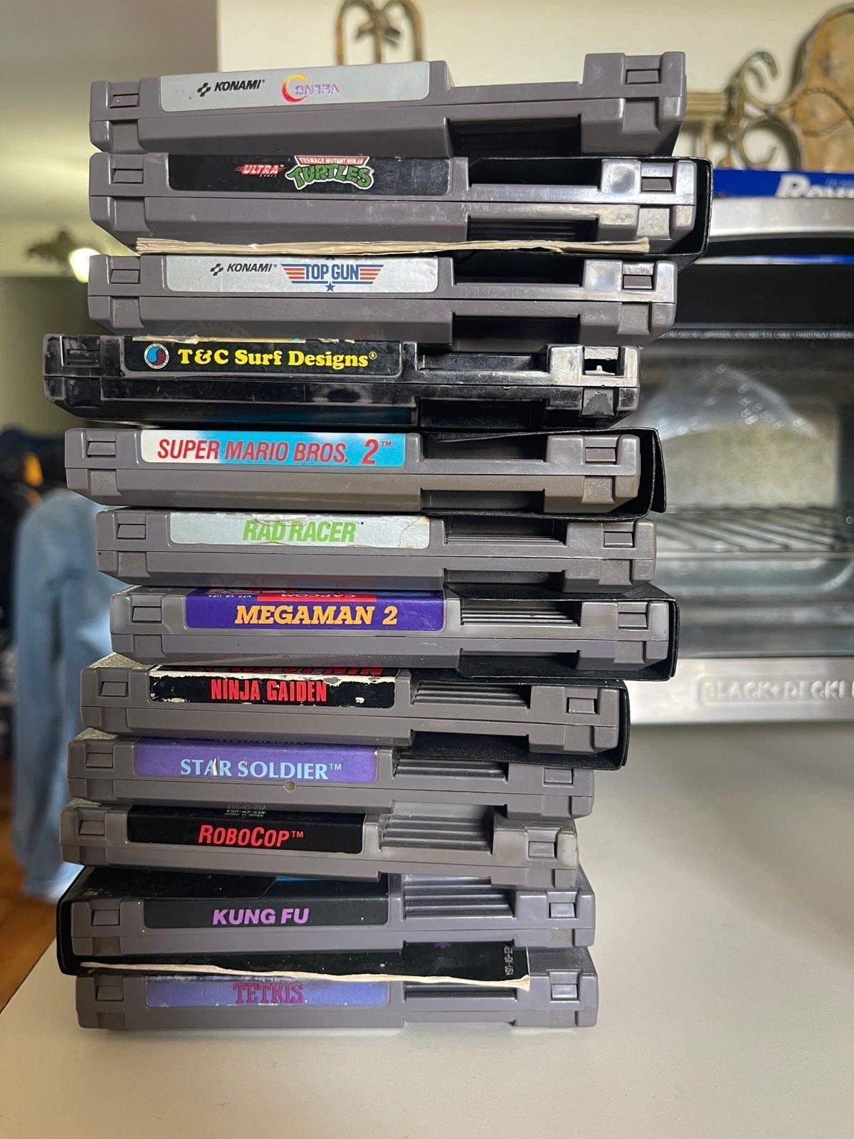Nintendo nes game lot x 12