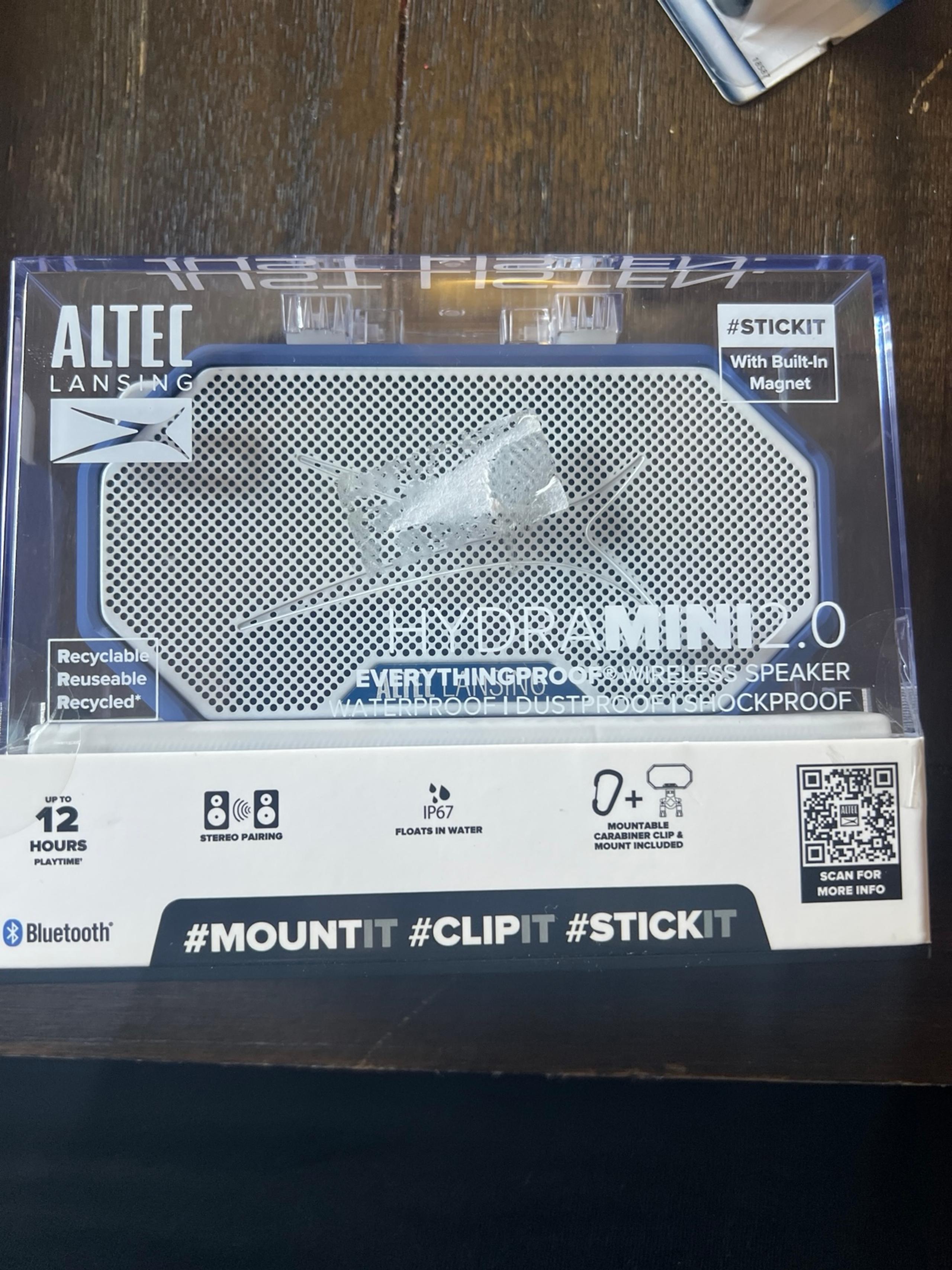 Altec Lansing Bluetooth speaker hydra mini 2.0 brand new