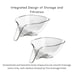 Funnel Drain Bowl Basket Kitchen Food Strainer & Fruit Basket Drain Storage Rack