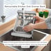 Funnel Drain Bowl Basket Kitchen Food Strainer & Fruit Basket Drain Storage Rack