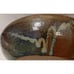 Glazed Pottery Serving Bowl 9” BROWN Artsy Deco Food Party Preppy Snacks Fruit