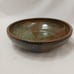 Glazed Pottery Serving Bowl 9” BROWN Artsy Deco Food Party Preppy Snacks Fruit