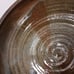Glazed Pottery Serving Bowl 9” BROWN Artsy Deco Food Party Preppy Snacks Fruit