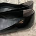 Tory Burch black patent leather flats
