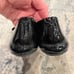 Tory Burch black patent leather flats
