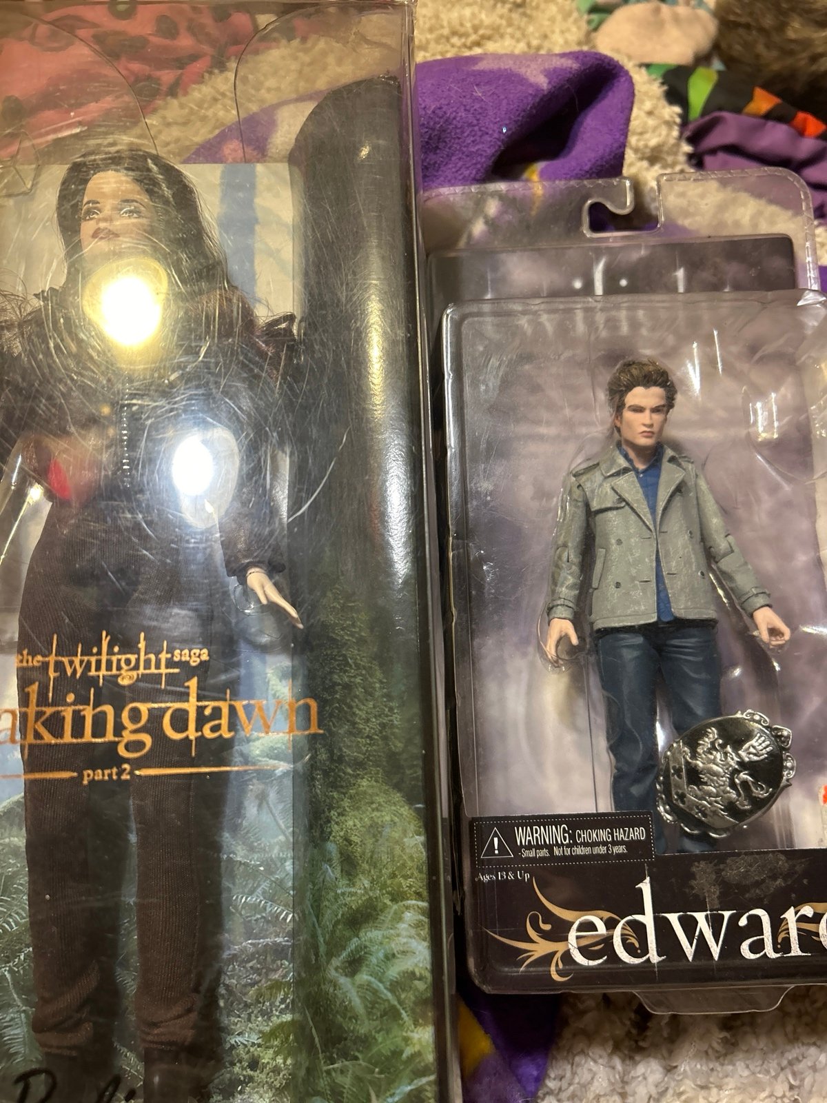 Barbie Bella ,collection part 2 breaking dawn & Edward twilight dolls