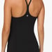 Lululemon Black Power Y Yoga Tank Top Light Support 6 Small