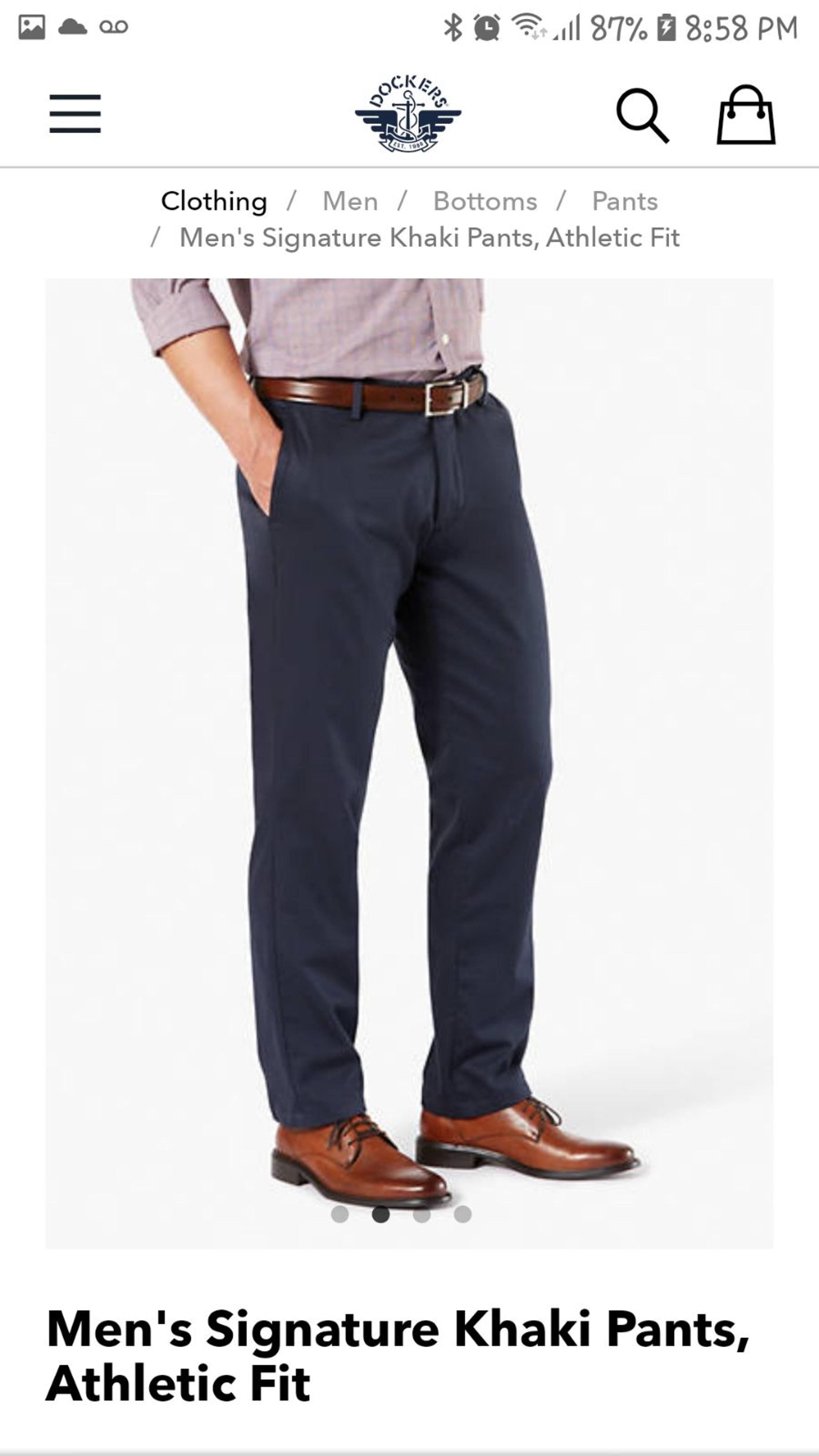 Men's Dockers Khakis Size 38