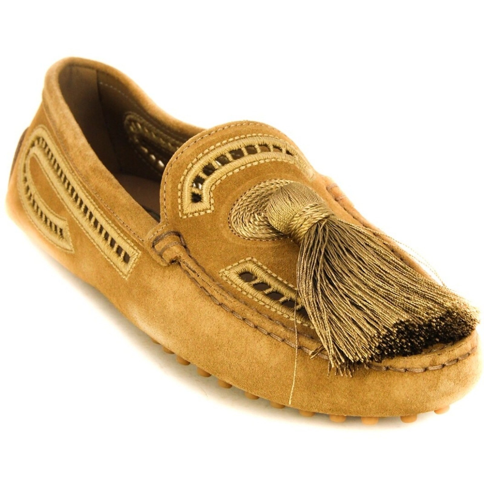 Tods Gommino Tasse tanl Suede loafer size US 9.5 EUR 39.5