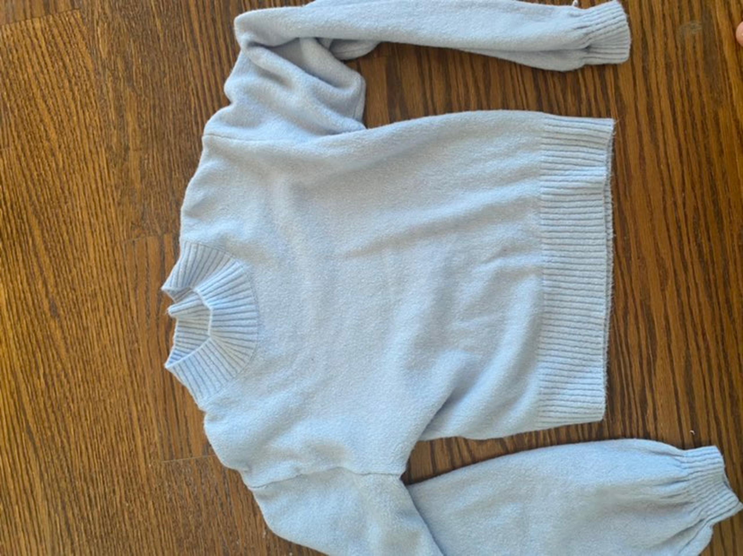 High neck sweater