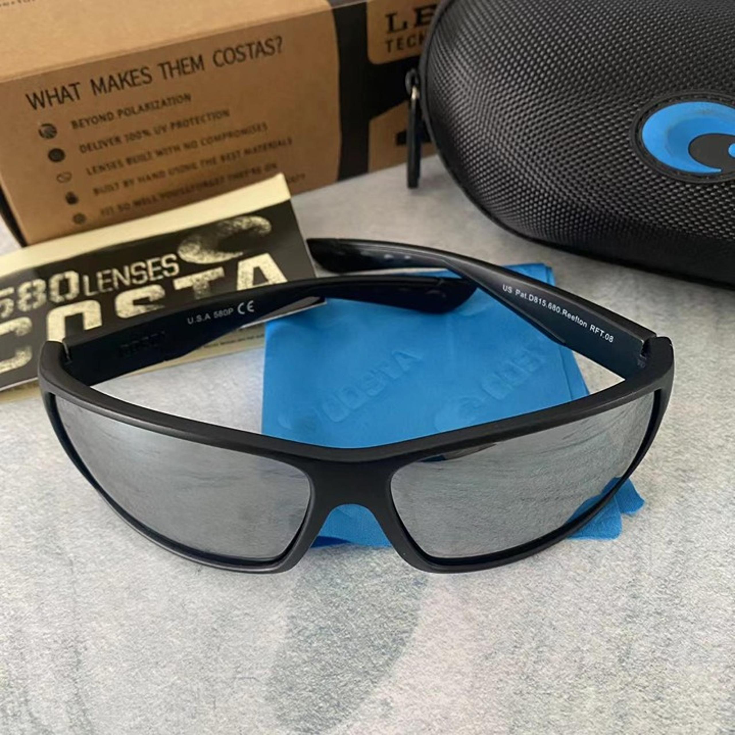 Costa Men's Black Frame Sunglasses