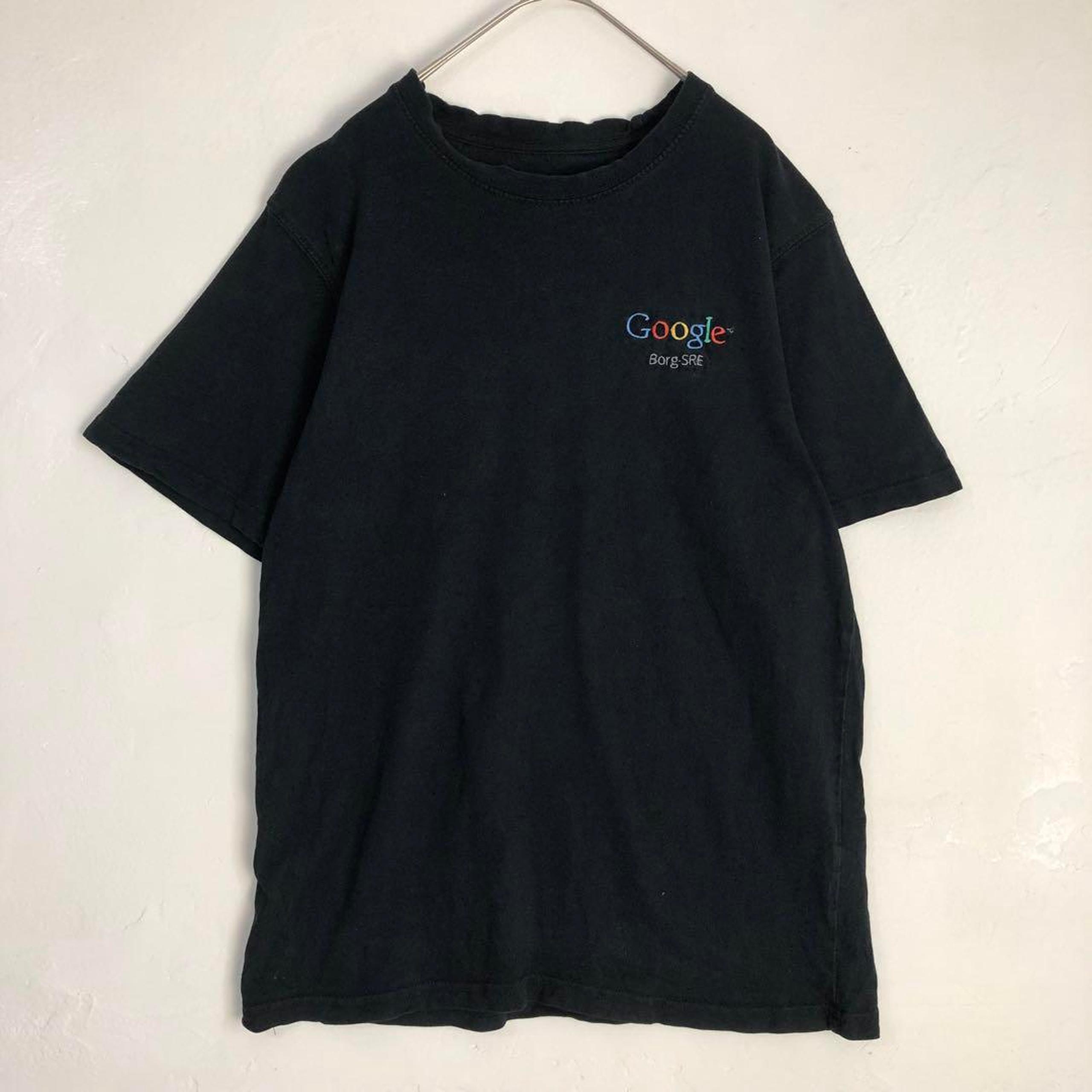 3301 Short-Sleeve T-Shirt with Google Embroidery, Black