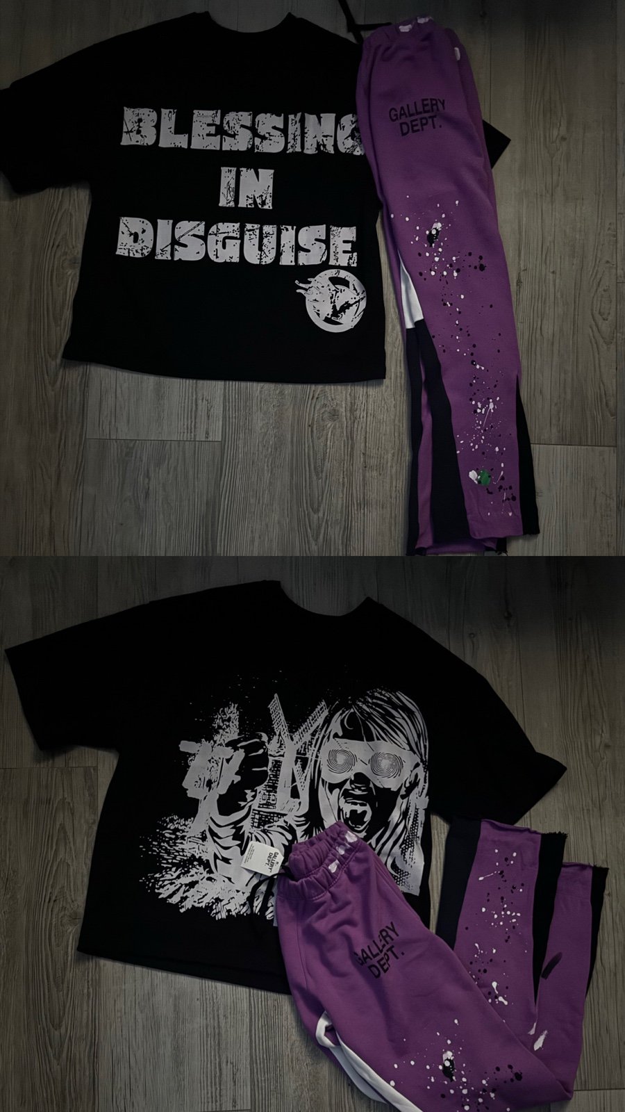 Purple Gallery Dept Sweatpants