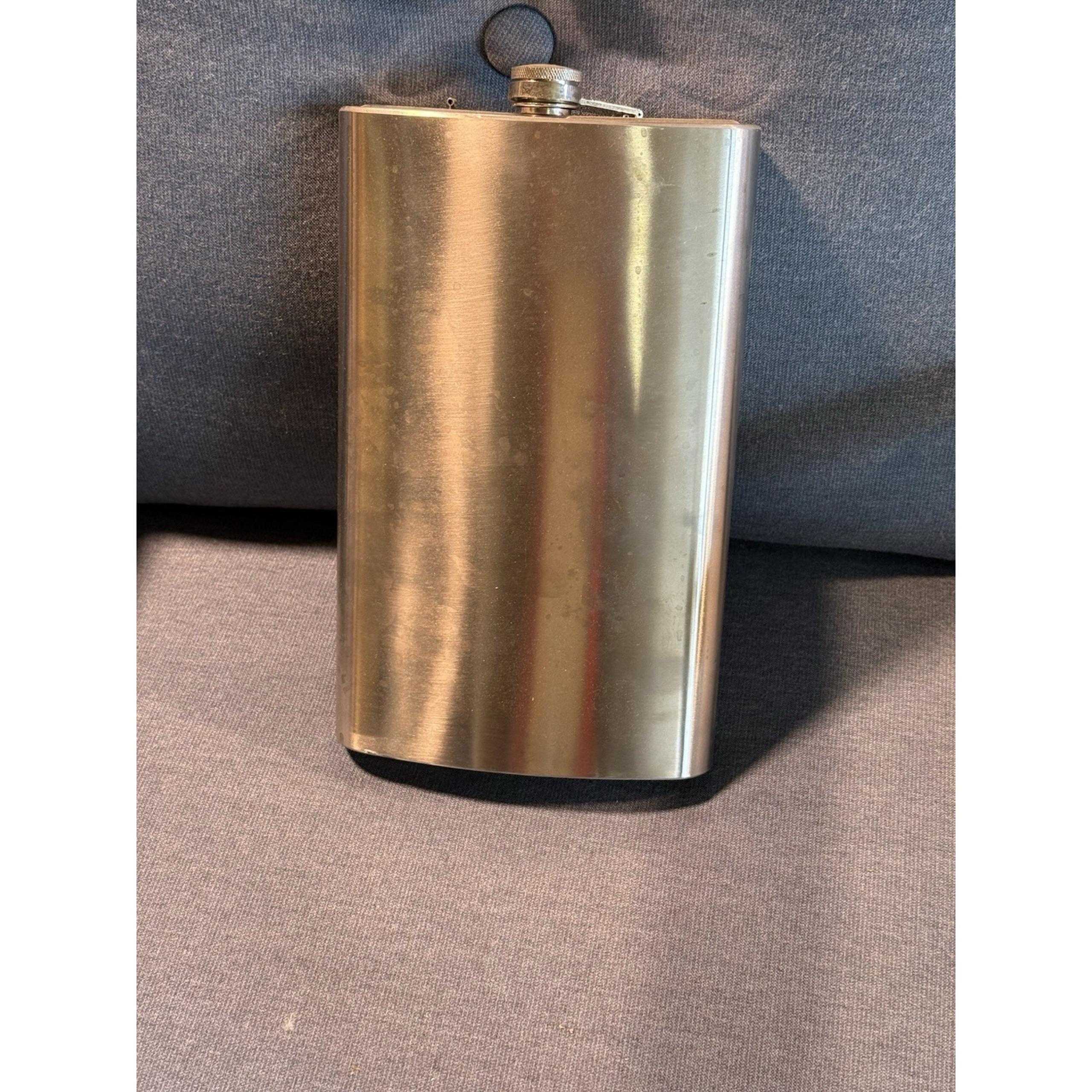 Giant 64oz. Stainless Steel Party Flask  ( Read Description)