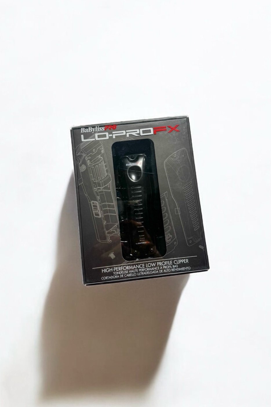 BaByliss LO-PRO FX825 High-Performance Low Profile Cordless Clipper Black