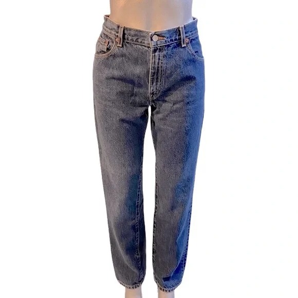 90’s Levi’s Jeans 550 High Rise Classic Relaxed 28” Vintage Tapered Leg