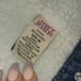 HWY JEANS | Plush Ivory Sherpa Lined Cropped Short Denim Vest Medium