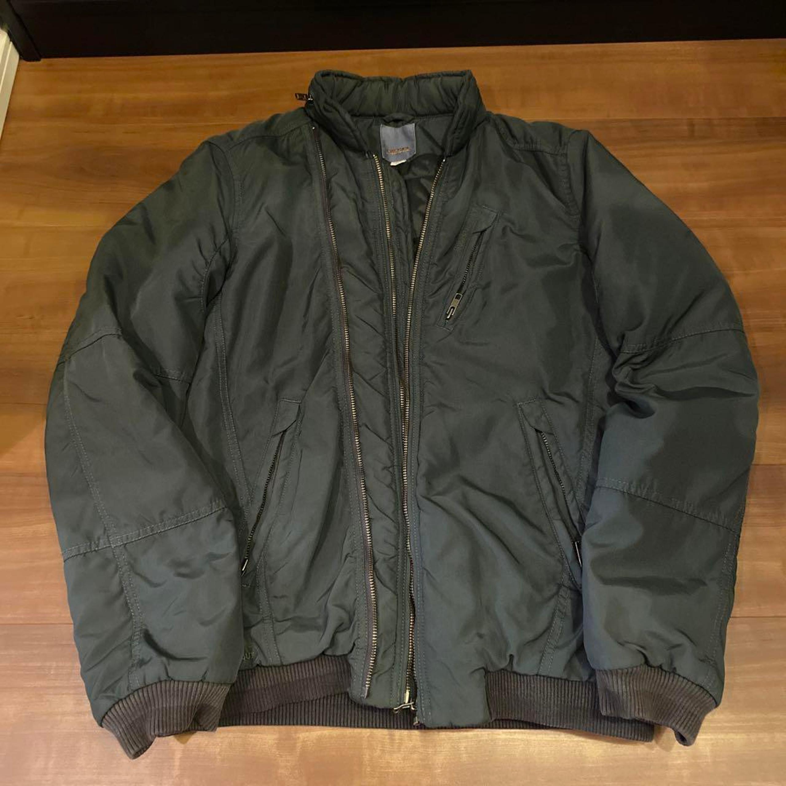 Diesel MA-1 Jacket, Gray, Size S