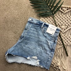 New Plus Size Abercrombie & Fitch Distressed Jean Shorts Size 20 - Mom Short