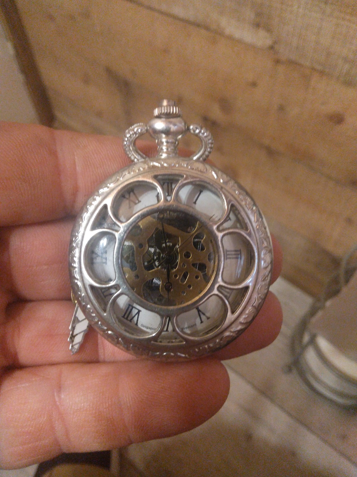 Vans Old silver pocket watch from the 50,s