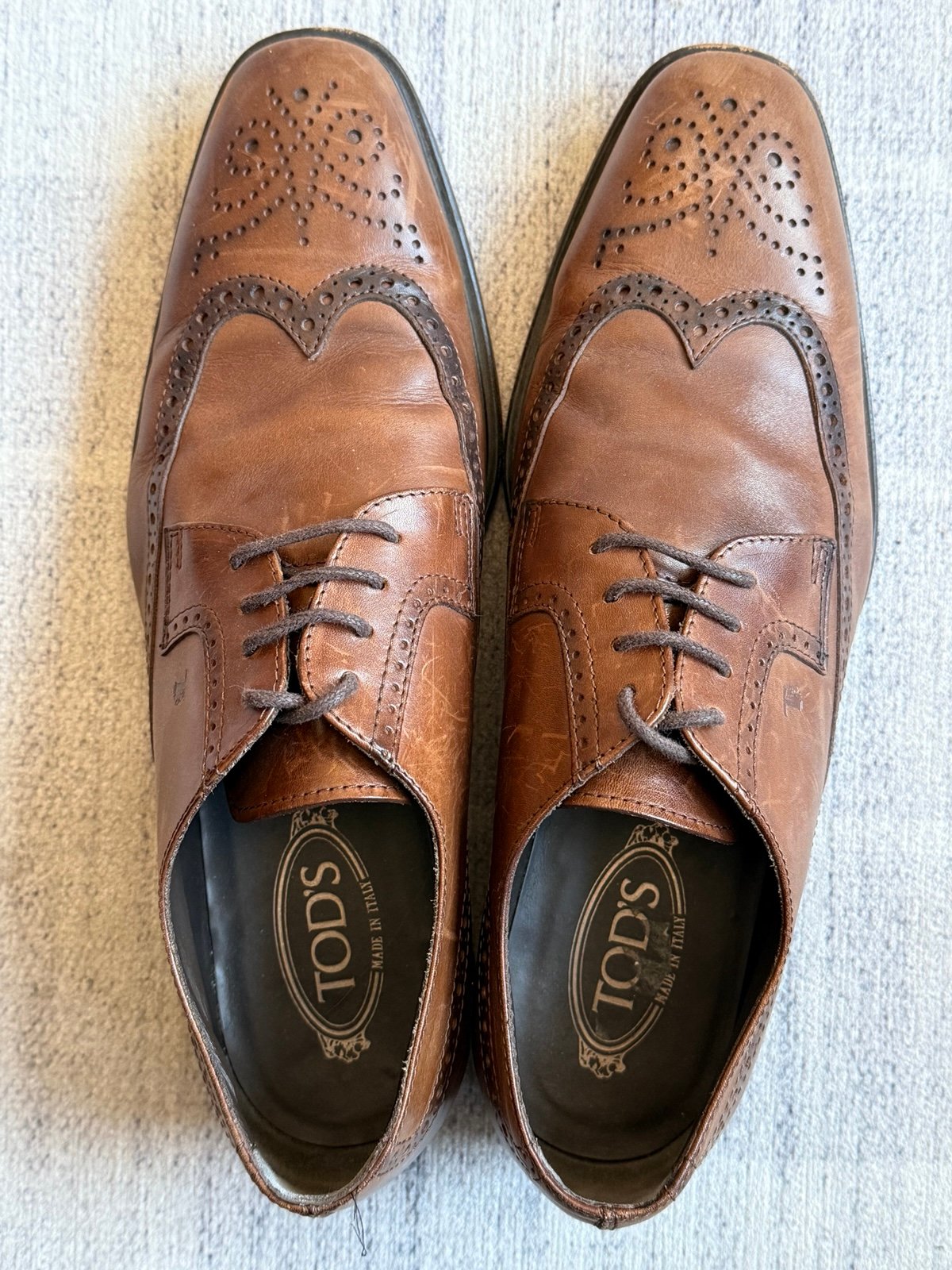 Tod’s brown brogue 10.5