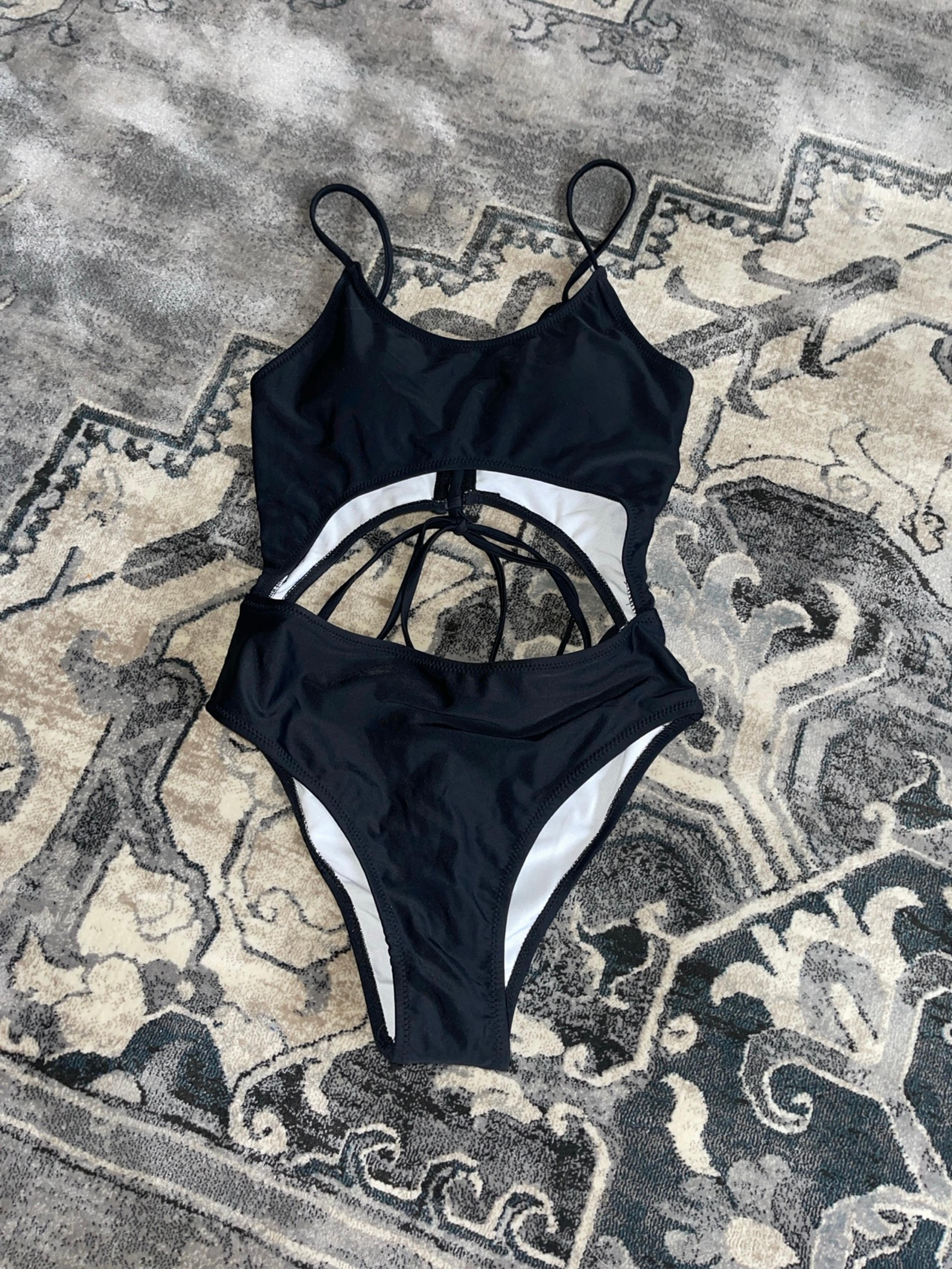 One Piece Black Swimsuit