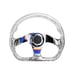 NEW JDM Universal 6-Hole 326mm Vip Clear Crystal Bubble Neo Spoke Steering Wheel