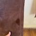 Vintage Brown Learher Pants