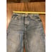 We The Free People Ripple Patchwork Wide Leg Kick Flare Cropped boho Jeans 27 L