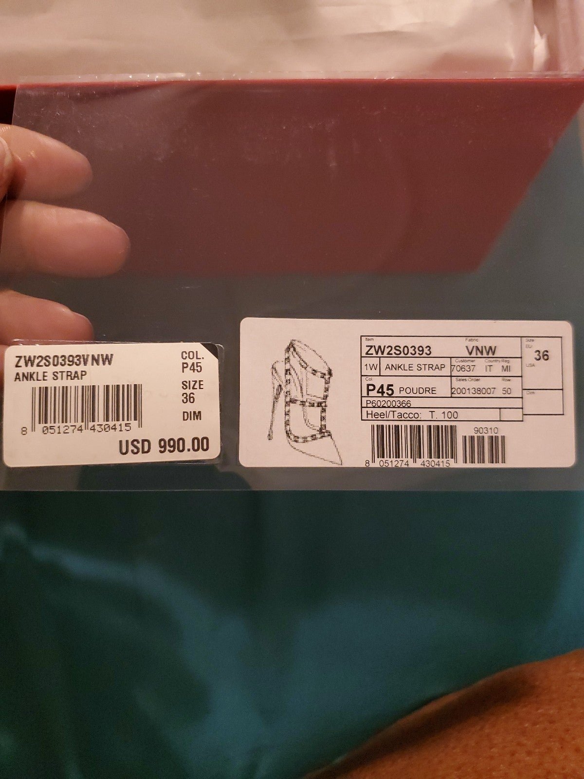 Authentic Valentino heels