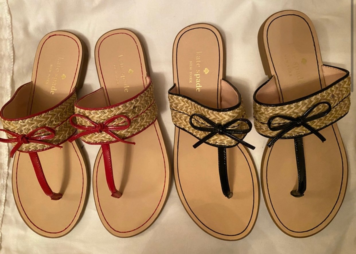Kate Spade thong sandals