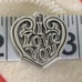 JAMES AVERY charm retired I love you sterling silver 925