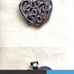 JAMES AVERY charm retired I love you sterling silver 925