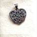 JAMES AVERY charm retired I love you sterling silver 925