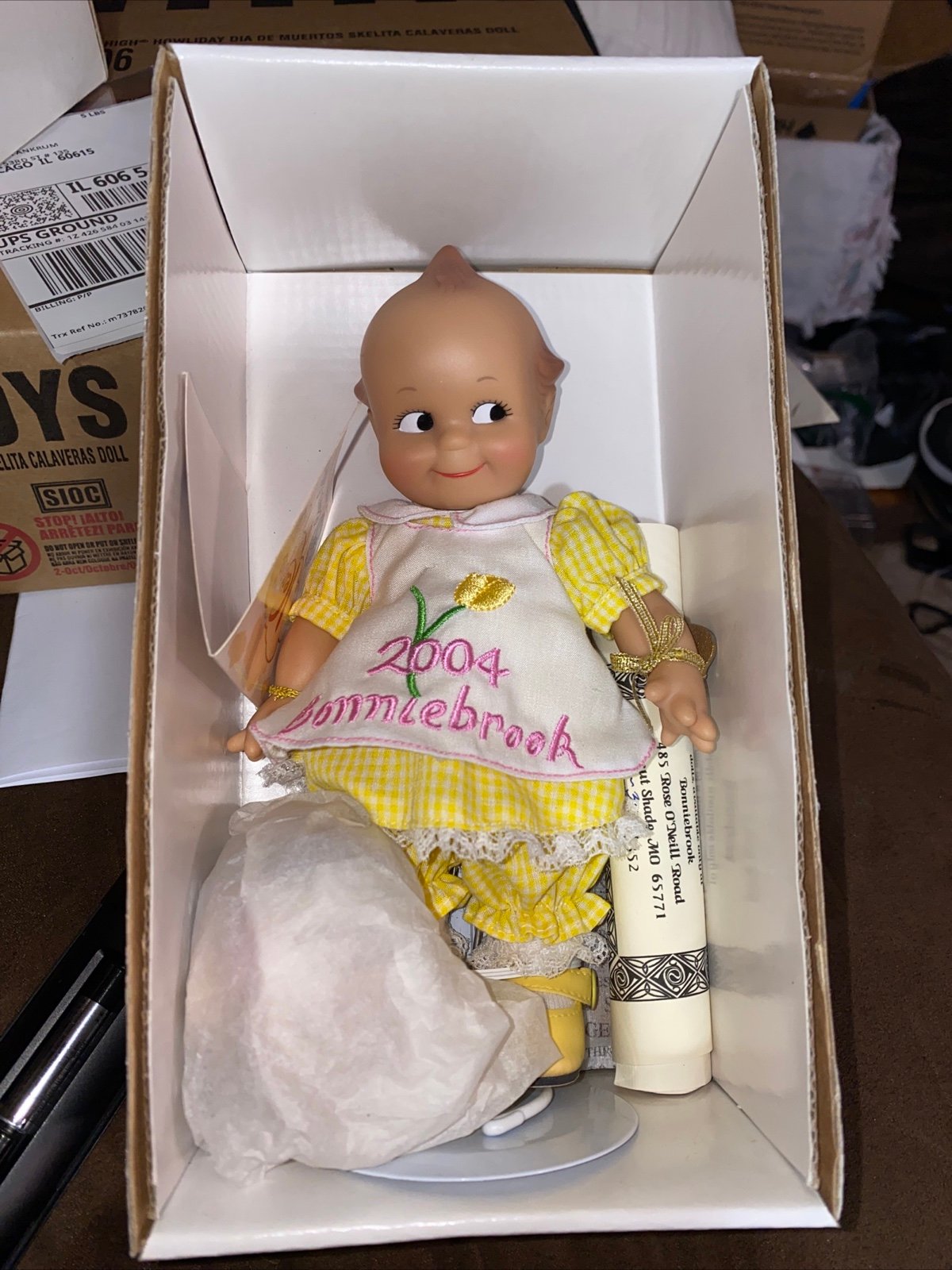 2004 Kewpie 8 Tulips Bonniebrook Exclusive NIB Cameo Collectibles