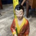 antique geisha lamp